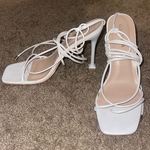 White heels